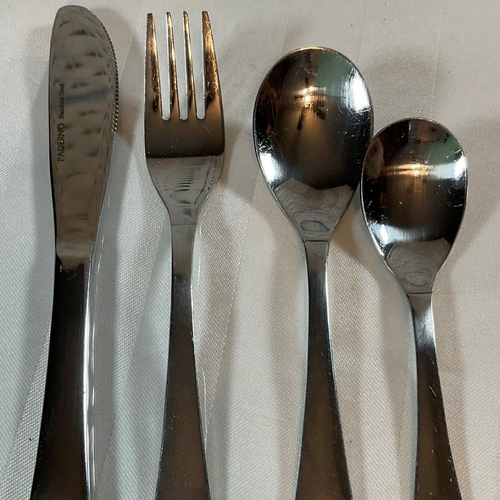 Children's Flatware w/ Embossed Elephants